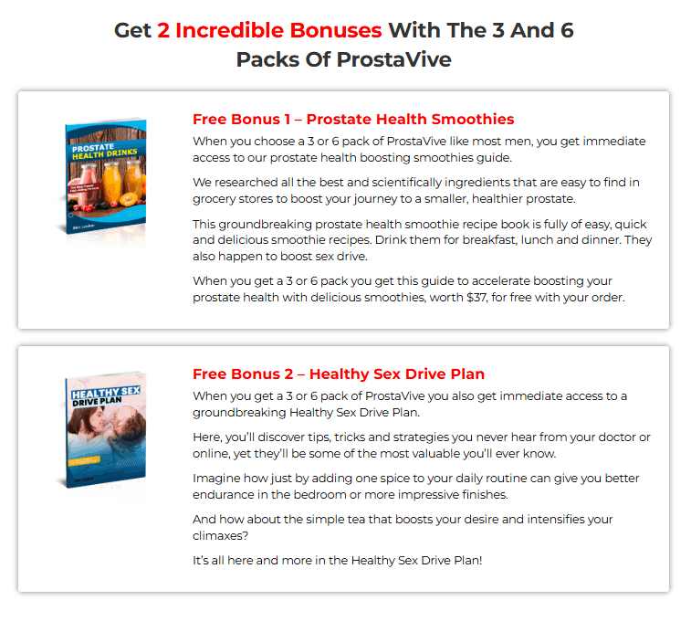 Bonuses